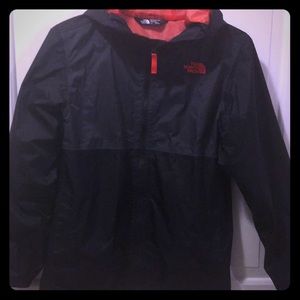 Boys The North Face rain coat
